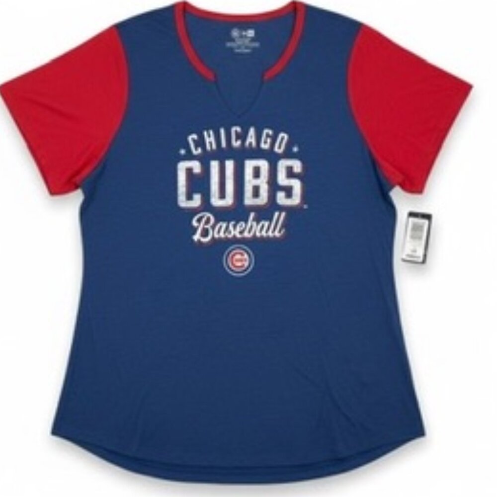 Torrid Chicago Cubs Baseball Notched Neck NWT Size 5 (28)